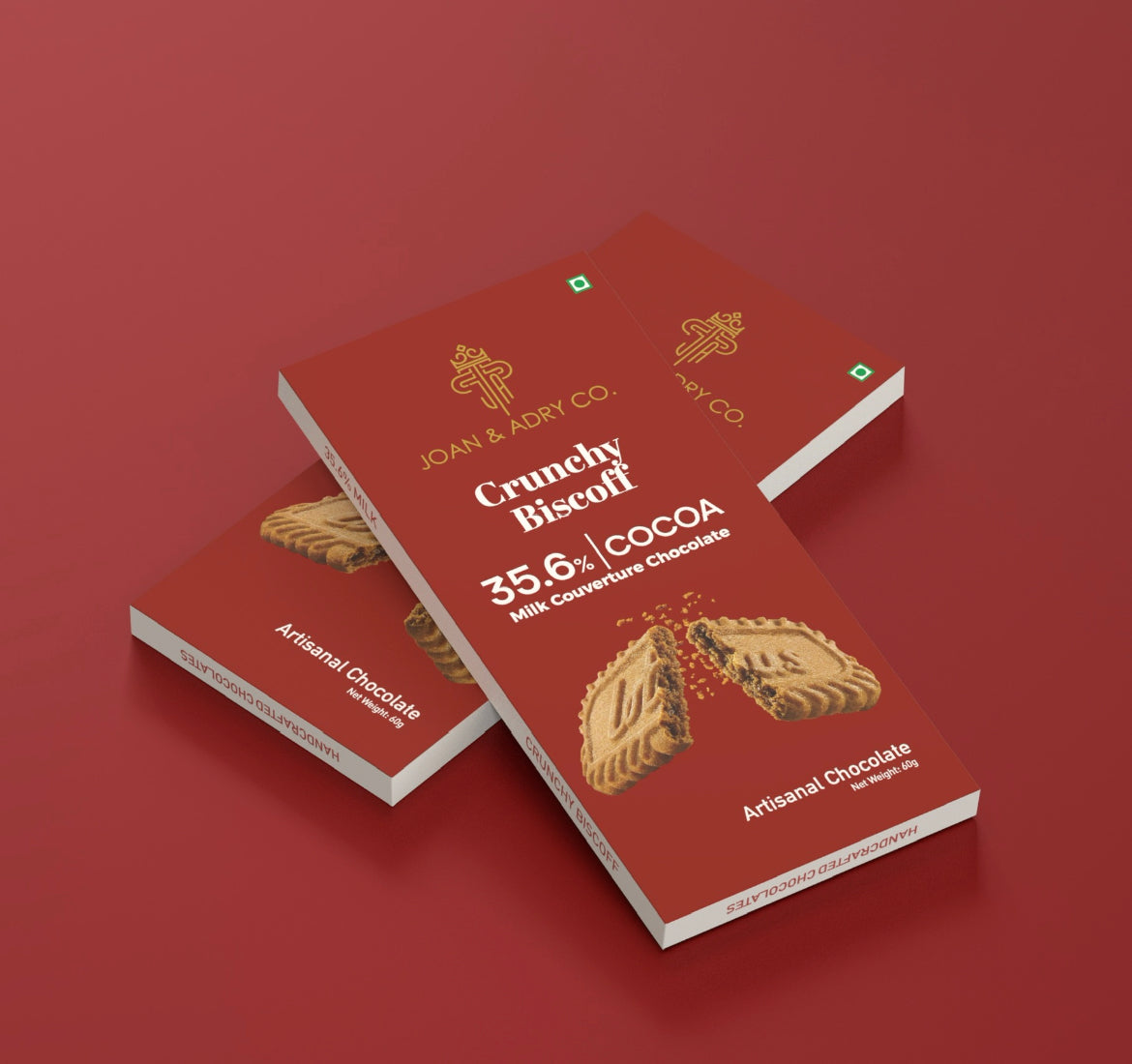 Biscoff Spread in 35.6% Milk Couverture Bar