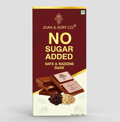 Sugar Free Dark Chocolate with Oats & Raisins