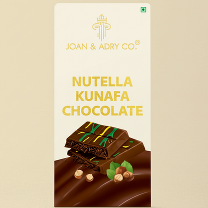 Nutella Kunafa Chocolate