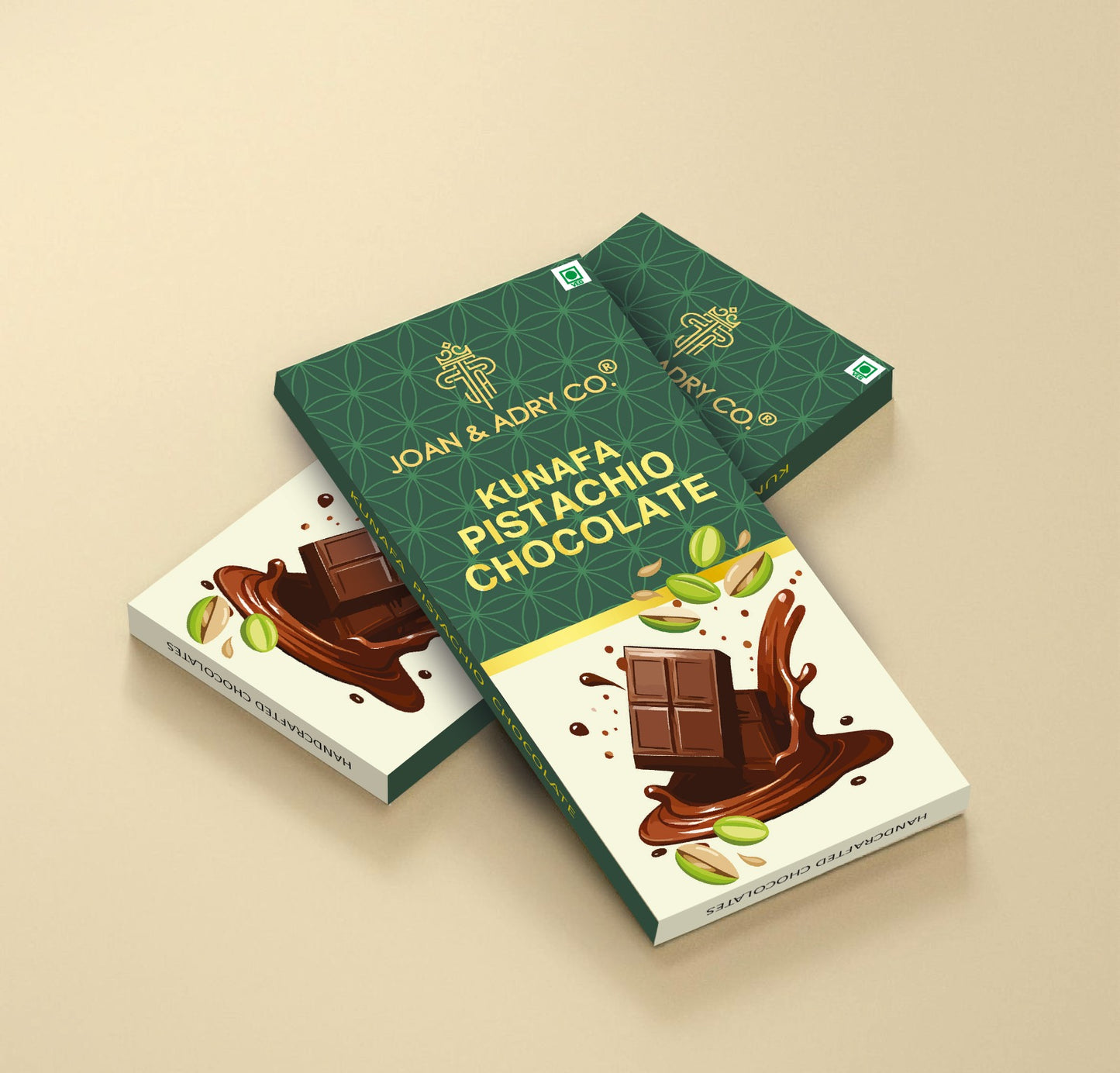 Kunafa Pistachio Chocolate